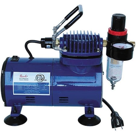 Paasche Paasche D500SR 1 by 8 HP Oilless Piston Compressor with Regulator & Auto Shutoff D500SR